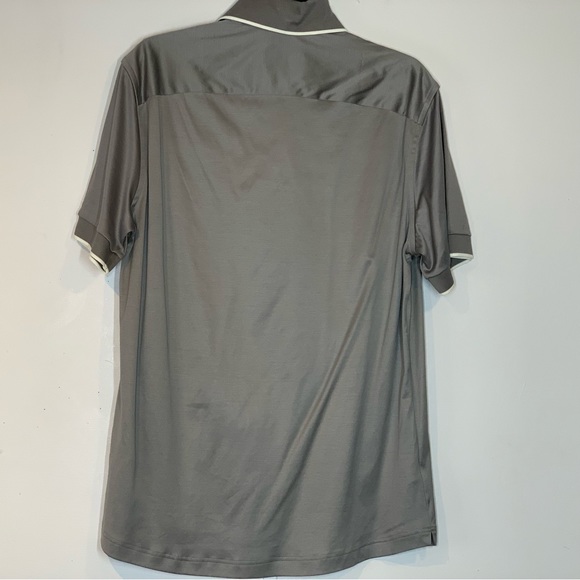 ETON Grey Filo Di Scotia Polo Shirt - Short Sleeve - Picture 9 of 16